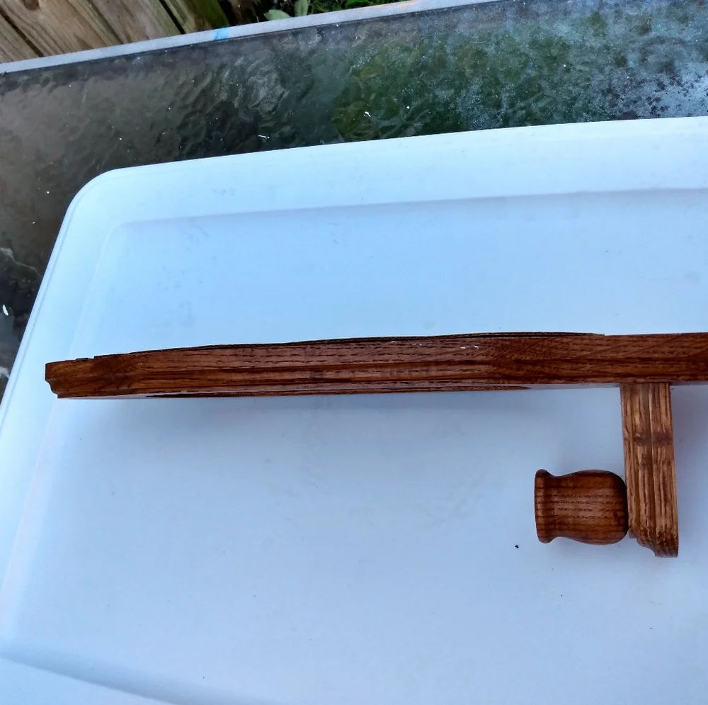 Home Interiors solid wood mirror - Picture 4 of 6